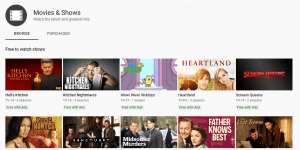 YouTube Free TV Shows - With Ads