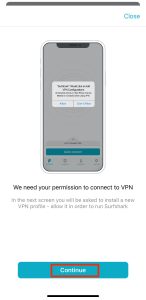 surfshark ios 11