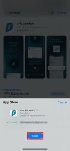 surfshark ios 5