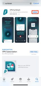 surfshark ios 6