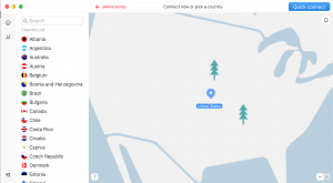 NordVPN on Mac 10