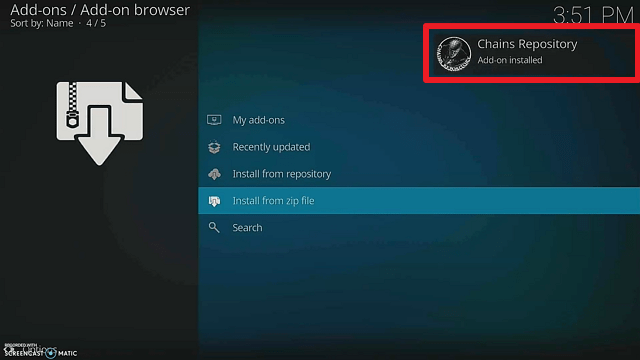 Install Genocide Kodi Add-on on Firestick step 16