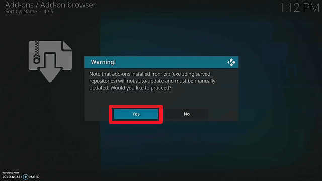Install Fido Kodi Addon on Firestick step 13
