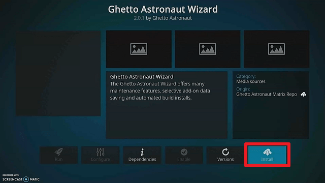 Install Rokyn Kodi Build on Firestick step 21