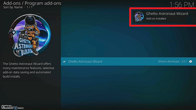 step 23Install Rokyn Kodi Build on Firestick step 23