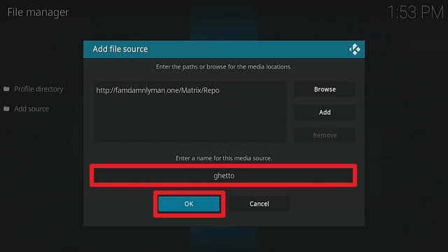 Install Rokyn Kodi Build on Firestick step 9