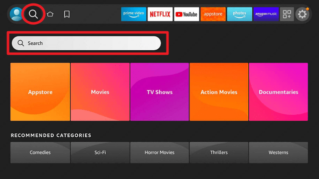 Hotspot Shield Installation Guide on Firestick step 1