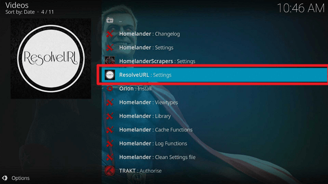 How to Use Homelander Kodi Addon With Real-Debrid step 2