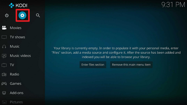 Install Scrubs v2 Kodi Addon step 1
