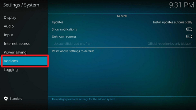 Install Scrubs v2 Kodi Addon step 3