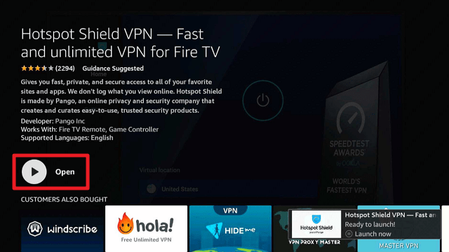 Hotspot Shield Installation Guide on Firestick step 5