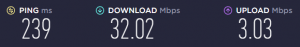 vyprvpn speedtest IKEv2 (San Antonio Texas)