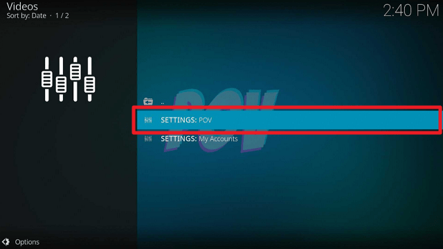 Use POV Kodi Addon With Real-Debrid STEP 2