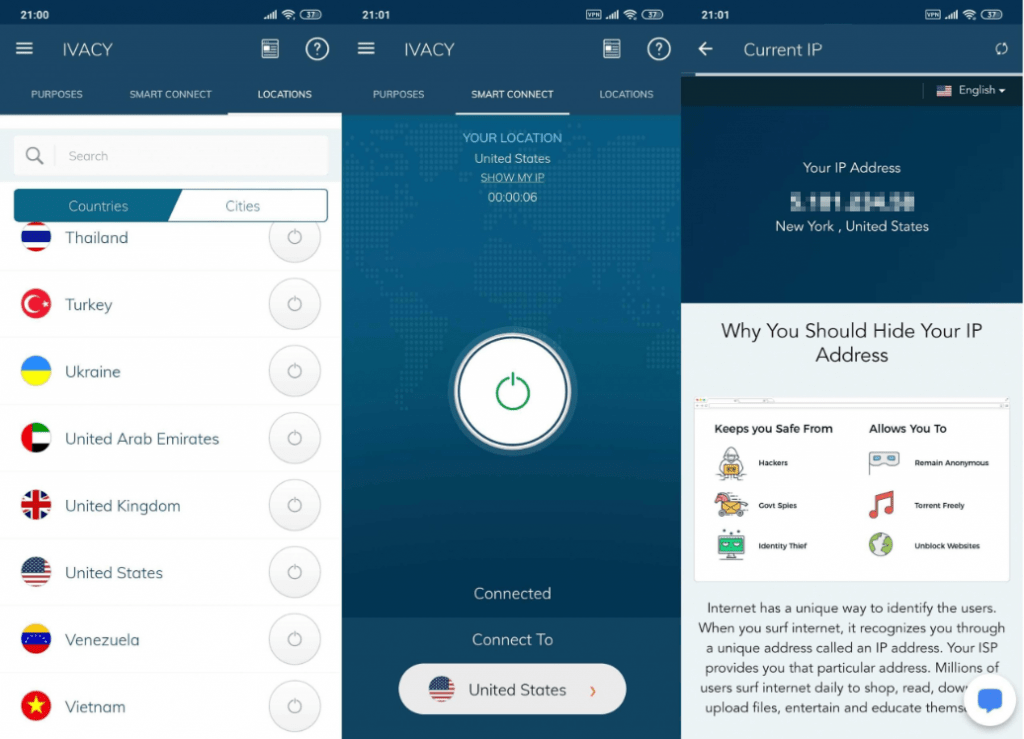 ivacy client view 3