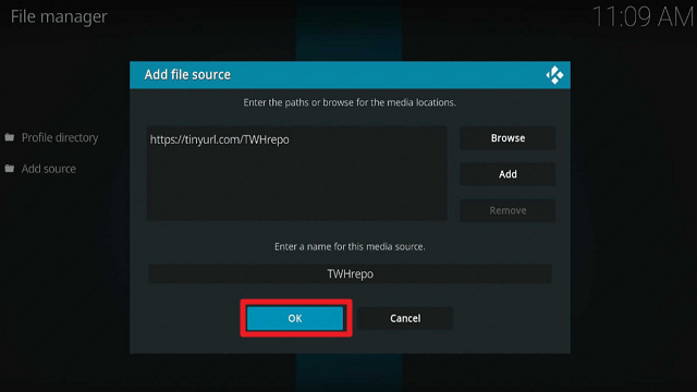Install The Promise Kodi Addon on Firestick step 10