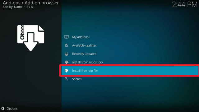 Install Umbrella Kodi Addon on Firestick step 11