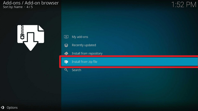 Install POV Kodi Addon on Firestick step 12
