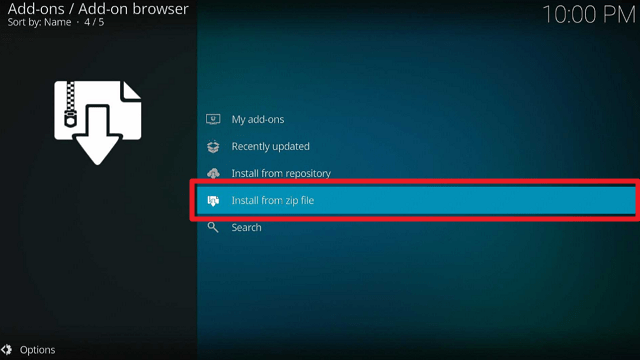 Install Colussus Kodi Build on Firestick step 12