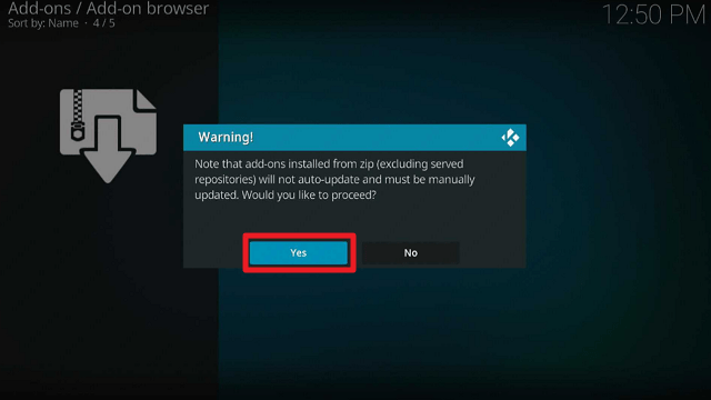 Install Kingpin Kodi Addon on Firestick step 13