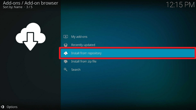 Install Elite Kodi Build on Firestick step 17