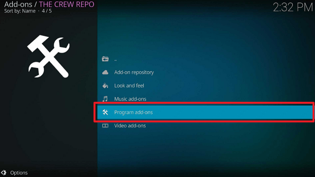 Install Skeleton Crew Kodi Build on Firestick step 19