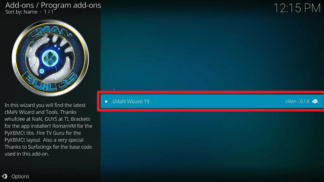 Install Elite Kodi Build on Firestick step 20