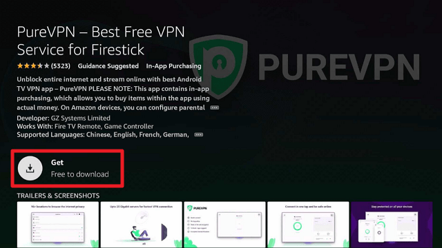 step 4 Install PureVPN On Firestick