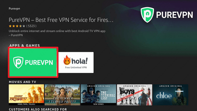 step 3 Install PureVPN On Firestick