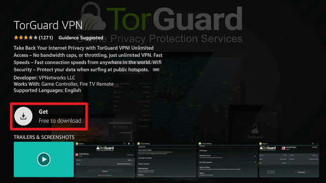 TorGuard Installation step 4