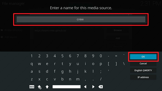 Install Skeleton Crew Kodi Build on Firestick step 9