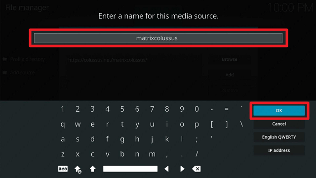 Install Colussus Kodi Build on Firestick step 9
