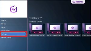 Flix IPTV Setup 1