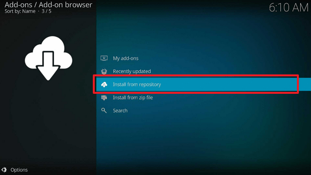 Install Ghetto Astronaut Kodi Build on Firestick step 16