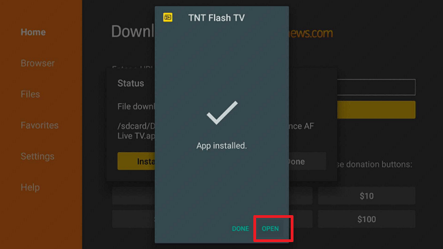 TNT Flash TV