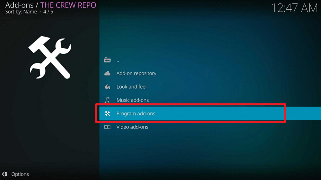 step 18 Install CrewNique Kodi Build on Firestick