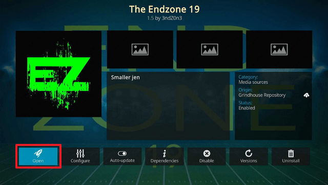 Install EndZone Kodi Addon on Firestick step 24