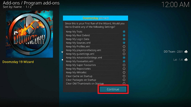 Install Nova TV Kodi Build on Firestick step 23