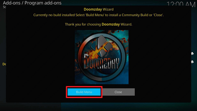 Install Nova TV Kodi Build on Firestick step 24