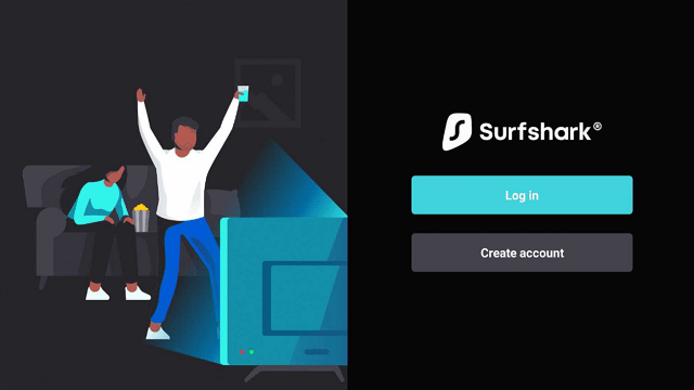 Surfshark VPN on Google Chromecast step 7