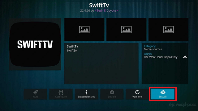 SwiftTv Kodi Addon