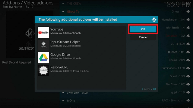 Base 19 Kodi Addon