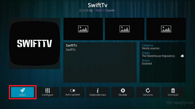 SwiftTv Kodi Addon
