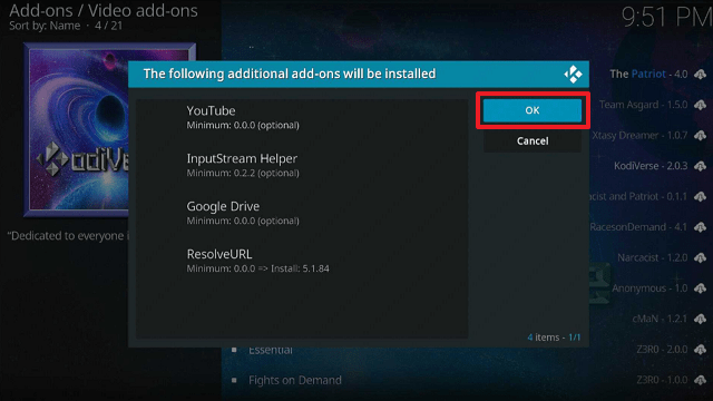 KodiVerse Kodi Addon