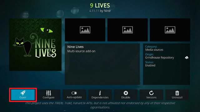 9 Lives Kodi Addon