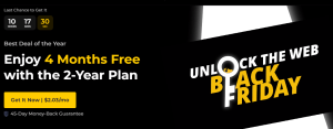 Black Friday VPN Deals - CyberGhost