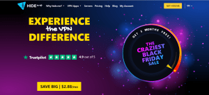 Black Friday VPN Deals - Hide.me
