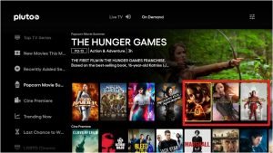 Pluto TV - Hunger Games