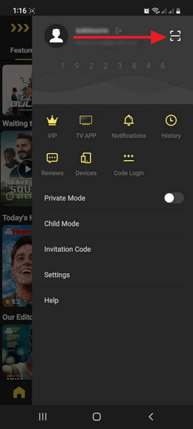 MovieBoxPro on Mobile Android