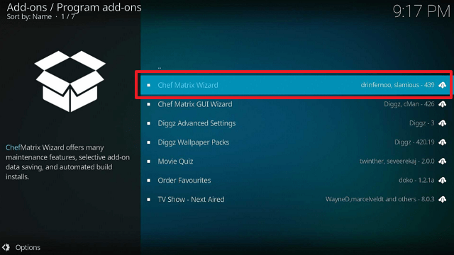 Install FenFlix Kodi Build on Firestick step 19