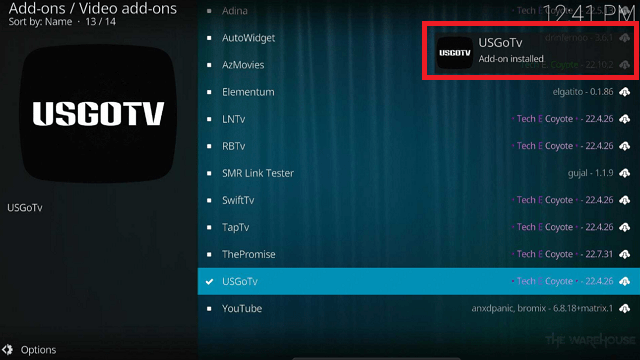 Install USGoTv Kodi Addon on Firestick step 21
